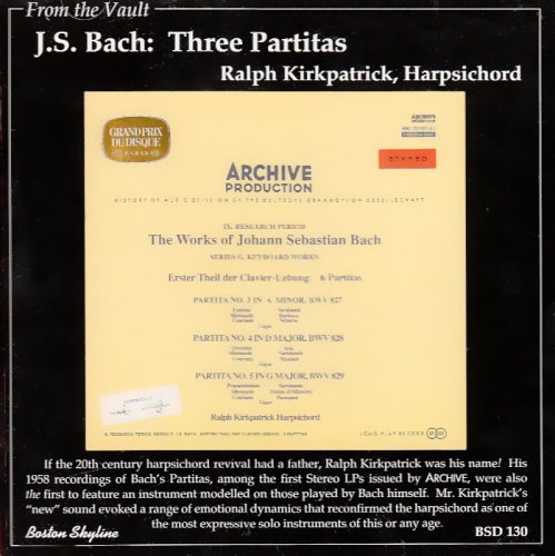 J.S. Bach/Vol. 1-Vopartitas (3)