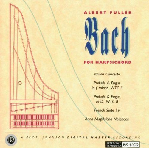 J.S. Bach/Con Italian/French Ste 6/Prelu@Fuller*albert (Hpd)
