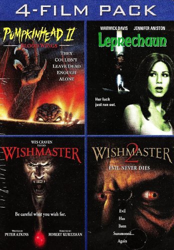 Pumpkinhead Ii/Leprechaun/Wishmaster/Wishmaster 2/Horror 4 Film Pack