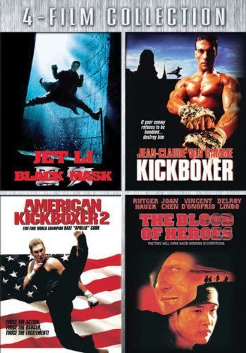 Black Mask/Kickboxer/American Kickboxer 2/Blood Of Heroes/Black Mask/Kickboxer/American Kickboxer 2/Blood Of Heroes@Ws@Nr/4 Dvd