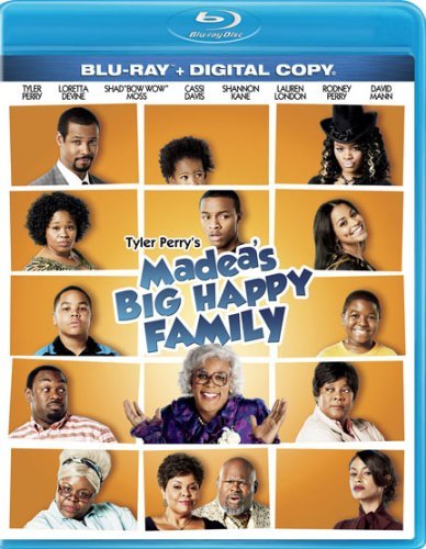 Madea's Big Happy Family Tyler Perry Blu Ray Dc Pg13 Ws 