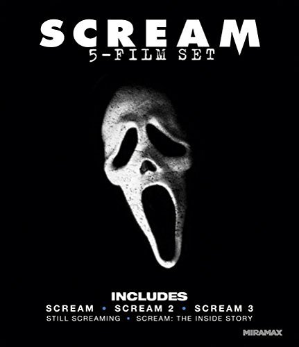 SCREAM 5 FILM SET/SCREAM 1-3/STILL SCREAMING/SCREAM THE INSIDE STORY@Blu-Ray/Ws@R/4 Br