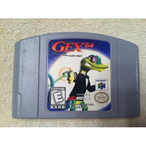 Nintendo 64 Gex 64 3d E 