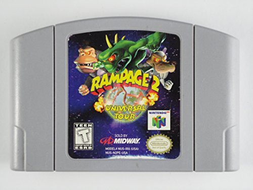 Nintendo 64 Rampage 2 Universal Tour T 