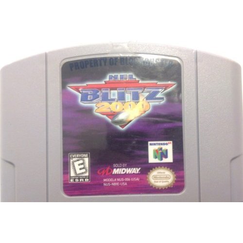 Nintendo 64 Nfl Blitz 2000 E 