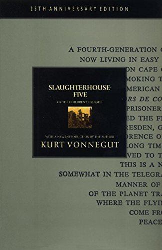 Kurt Vonnegut Slaughterhouse Five 0025 Edition;anniversary 