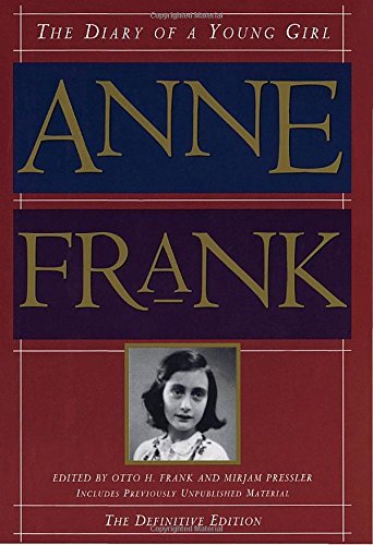 Anne Frank The Diary Of A Young Girl The Definitive Edition 