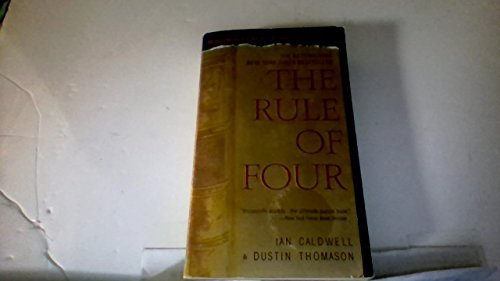 Ian Caldwell/Rule Of Four,The