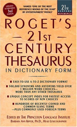 Barbara Ann Kipfer/Roget's 21st Century Thesaurus, Third Edition@0003 EDITION;
