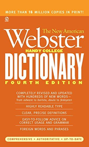 Philip D. Morehead/The New American Webster Handy College Dictionary@ Fourth Edition@0004 EDITION;Revised & Updat