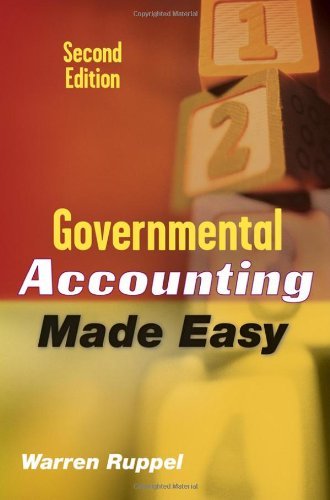 Warren Ruppel Governmental Accounting Made Easy 0002 Edition; 