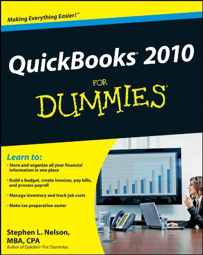 Stephen L. Nelson/QuickBooks 2010 for Dummies@0017 EDITION;