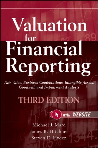 Michael J. Mard Valuation For Financial Reporting Fair Value Business Combinations Intangible Ass 0003 Edition; 
