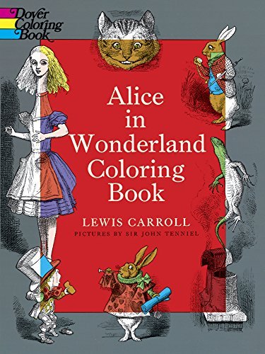 Lewis Carroll/Alice in Wonderland Coloring Book@CLR