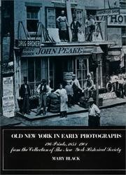 Mary Black Old New York In Early Photographs Rev 