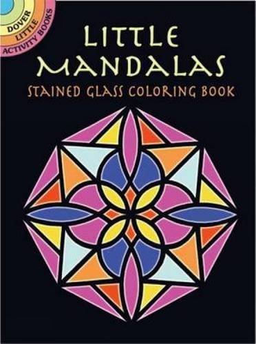 A. G. Smith/Little Mandalas Stained Glass Coloring Book