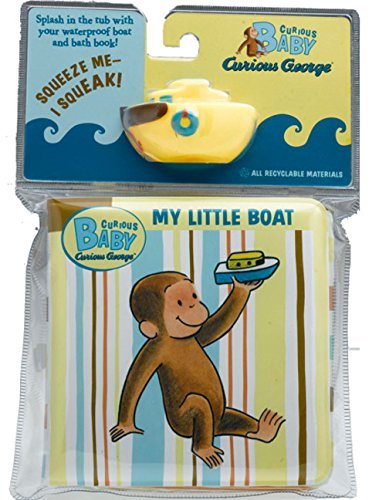 H. A. Rey/Curious Baby My Little Boat@ Curious George Bath Book with Toy [With Boat]