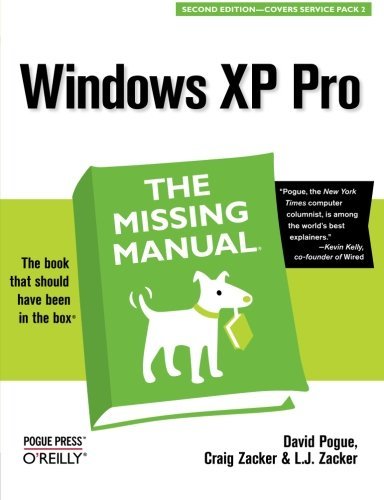 David Pogue/Windows XP Pro@ The Missing Manual: The Missing Manual@0002 EDITION;