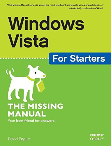 David Pogue/Windows Vista for Starters@ The Missing Manual: The Missing Manual