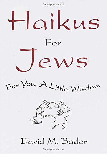 David M. Bader/Haikus for Jews@1