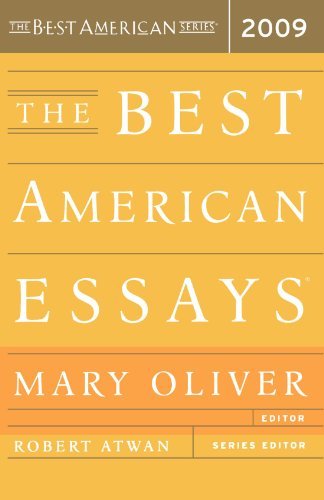 Oliver,Mary (EDT)/ Atwan,Robert (EDT)/The Best American Essays 2009@Original