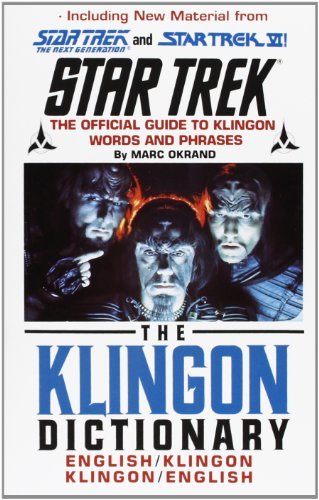 Marc Okrand/The Klingon Dictionary@ The Official Guide to Klingon Words and Phrases@Original