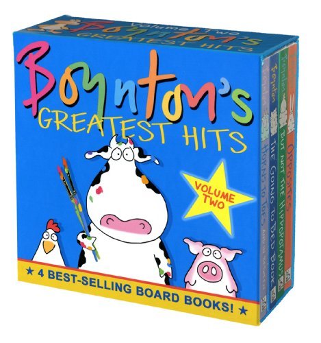 Sandra Boynton/Boynton's Greatest Hits the Big Yellow Box@ The Going-To-Bed Book; Horns to Toes; Opposites;@Boxed Set