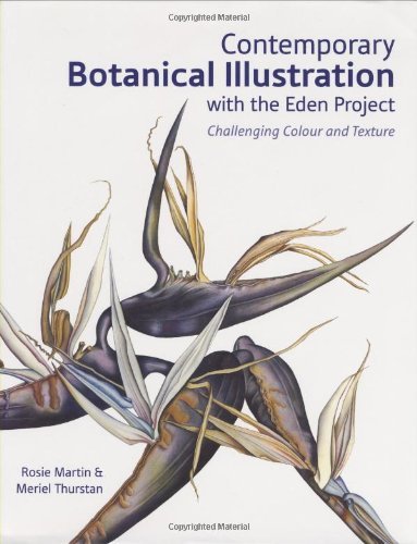 Rosie Martin Contemporary Botanical Illustration With The Eden Challenging Colour And Texture 