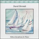 David Berends Fifteen Exceptions For Piano Berends*david (pno) 