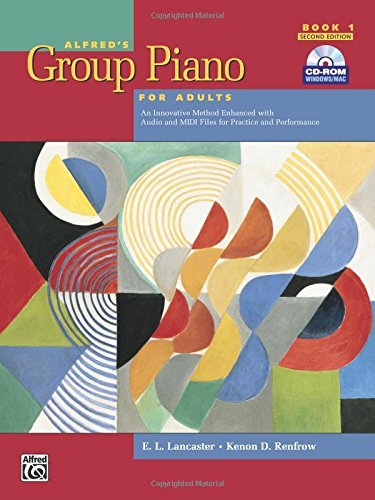 Lancaster,E. L./ Renfrow,Kenon D./Alfred's Group Piano for Adults Student Book 1@2 PAP/CDR