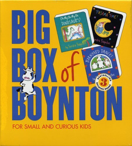 Sandra Boynton/Big Box of Boynton Set 1!@ Barnyard Dance! Pajama Time! Oh My Oh My Oh Dinos