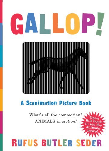 Rufus Butler Seder/Gallop!@ A Scanimation Picture Book