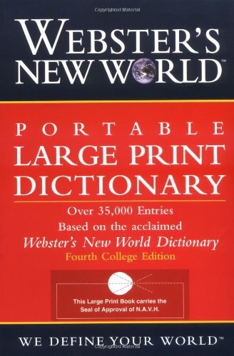 Websters New World (EDT)/Webster's New World Portable Dictionary@2 LRG