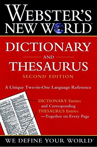 The Editors of the Webster's New World D/Webster's New World Dictionary and Thesaurus, 2nd@0002 EDITION;