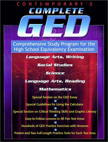 Patricia Mulcrone Contemporary's Complete Ged Comprehensive Study Program For The High School E 