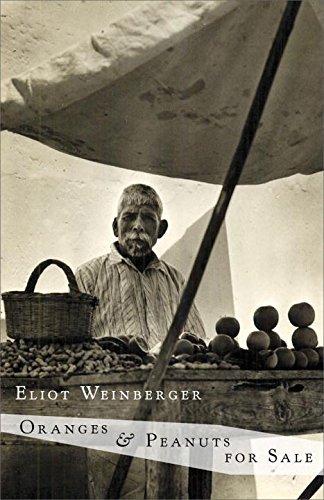 Eliot Weinberger Oranges & Peanuts For Sale 