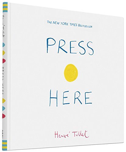 Herve Tullet/Press Here (Interactive Book for Toddlers and Kids
