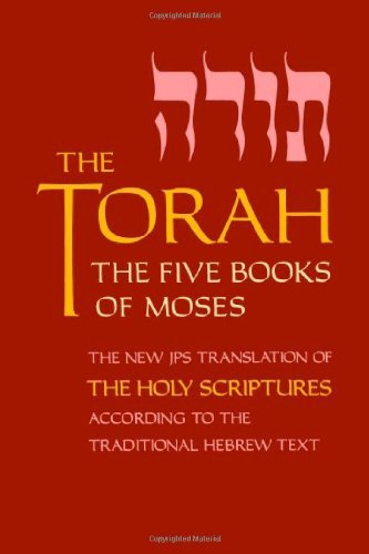 Jewish Publication Society Inc Torah Tk 