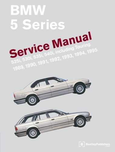 Robert Bently Publishers Bmw 5 Series Service Manual 1989 1995 525i 530i 535i 540i 