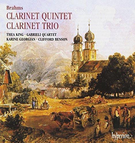 Johannes Brahms Clarinet Quintet Trio Op. 114 King (cl) Benson (pno) Bensen Gabrieli Str Qt 
