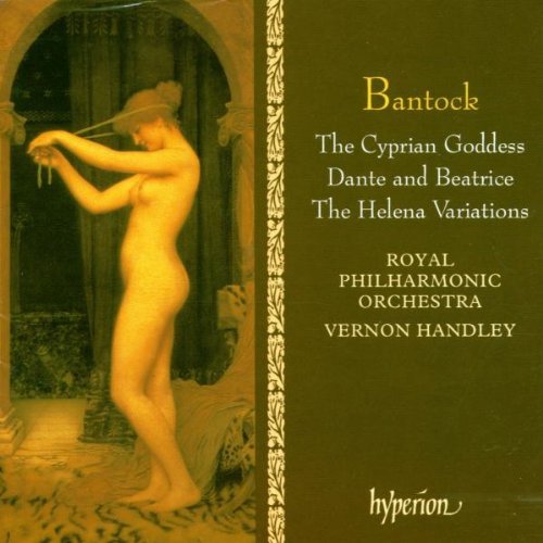 G. Bantock Cyprian Goddess. Dante & Beatr Handley Royal Po 