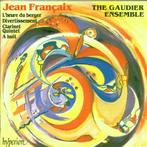 J. Francaix Divertissement. Clarinet Quint Goudier Ens 