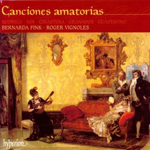 Fink Vignoles Canciones Amatorias Fink (mez) Vignoles (pno) 