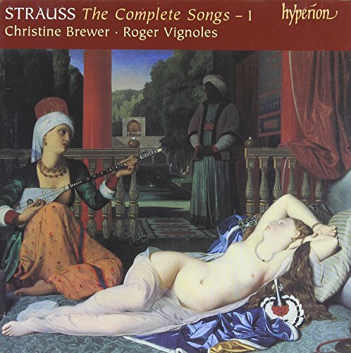 Richard Strauss/Complete Songs Vol.1@Brewer (Sop)/Vignoles (Pno)