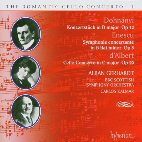 Enescu/Enescu/D'Albert/Konzertstuck Op.12@Gerhardt*alban (Vc)@Kalmar/Bbc Scottich So