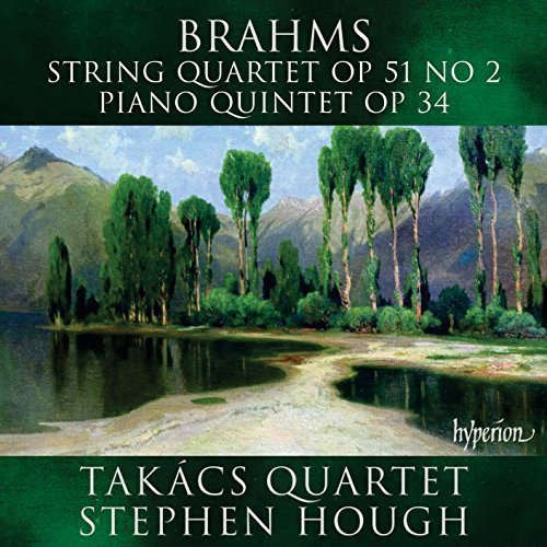 Johannes Brahms/String Quartet Op.51 No.2 Pian@Hough (Pno)@Takacs Quartet