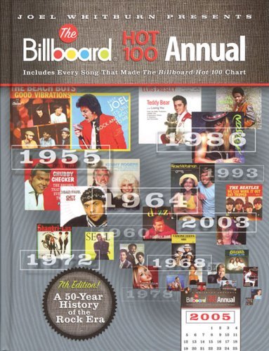 Joel Whitburn Joel Whitburn Presents The Billboard Hot 100 Annua Includes Every Song That Made The Billboard Hot 1 0007 Edition; 