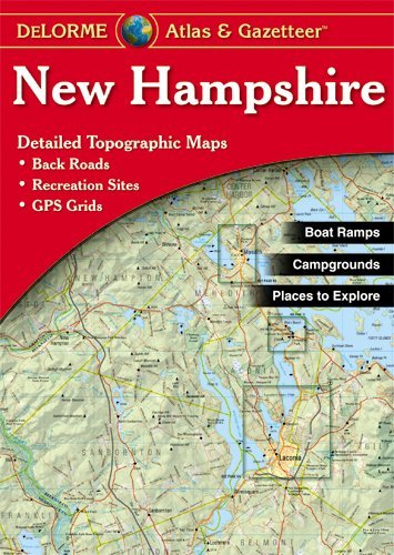 Delorme Mapping Company New Hampshire 0016 Edition; 
