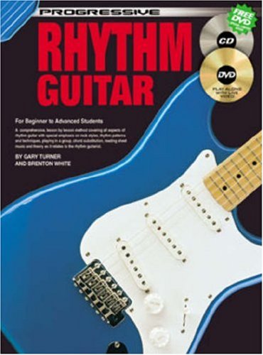 Gary Turner Rhythm Guitar Book CD Bonus DVD For Beginner To Advanced Students 