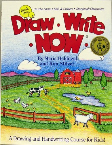 Marie Hablitzel Draw Write Now Book 1 On The Farm Kids & Critters Storybook Character 